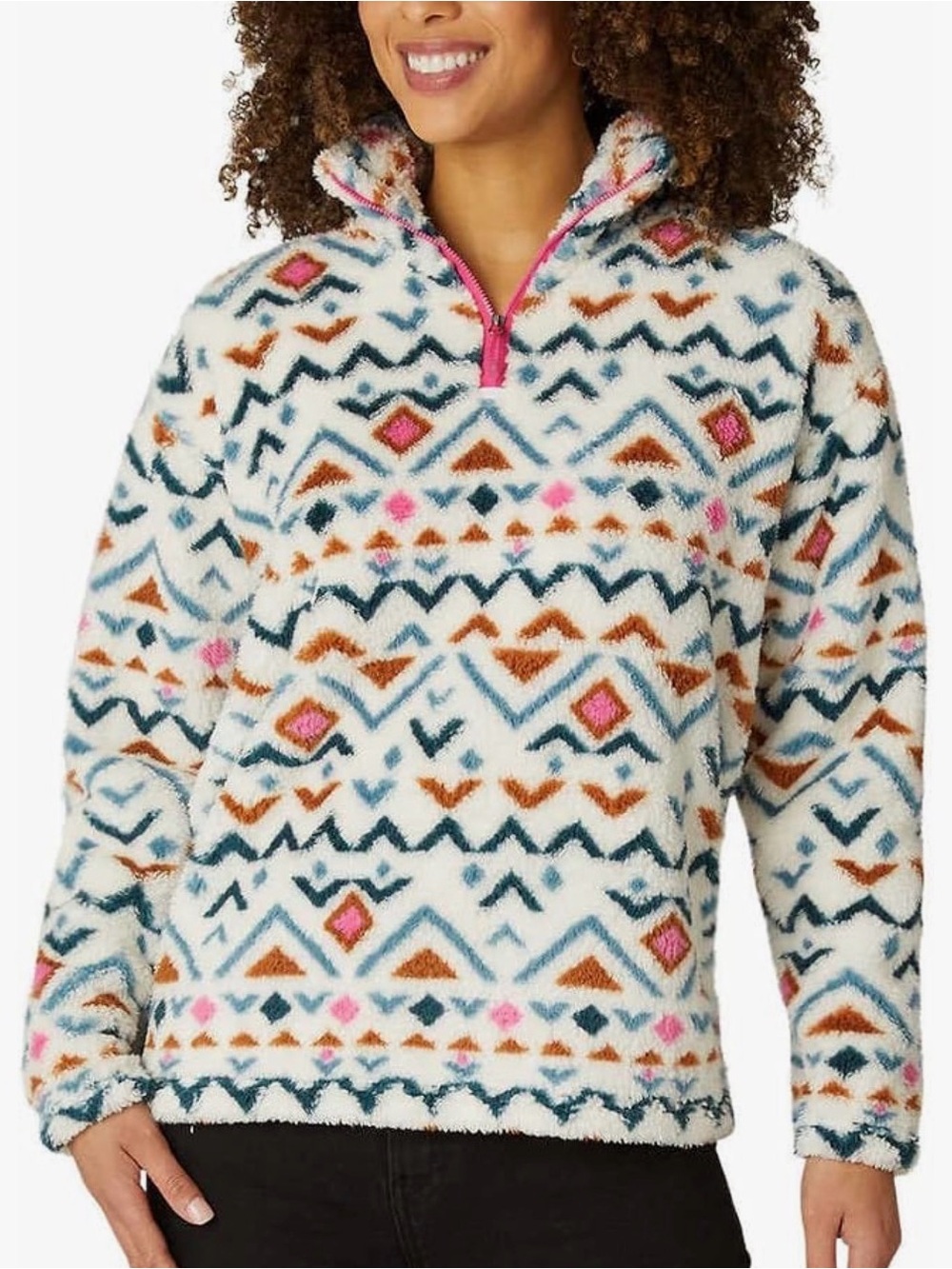 Eddie Bauer Women's Plush 1/4 Zip Fleece Pullover